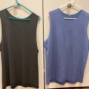 2 Men’s Lululemon tanks